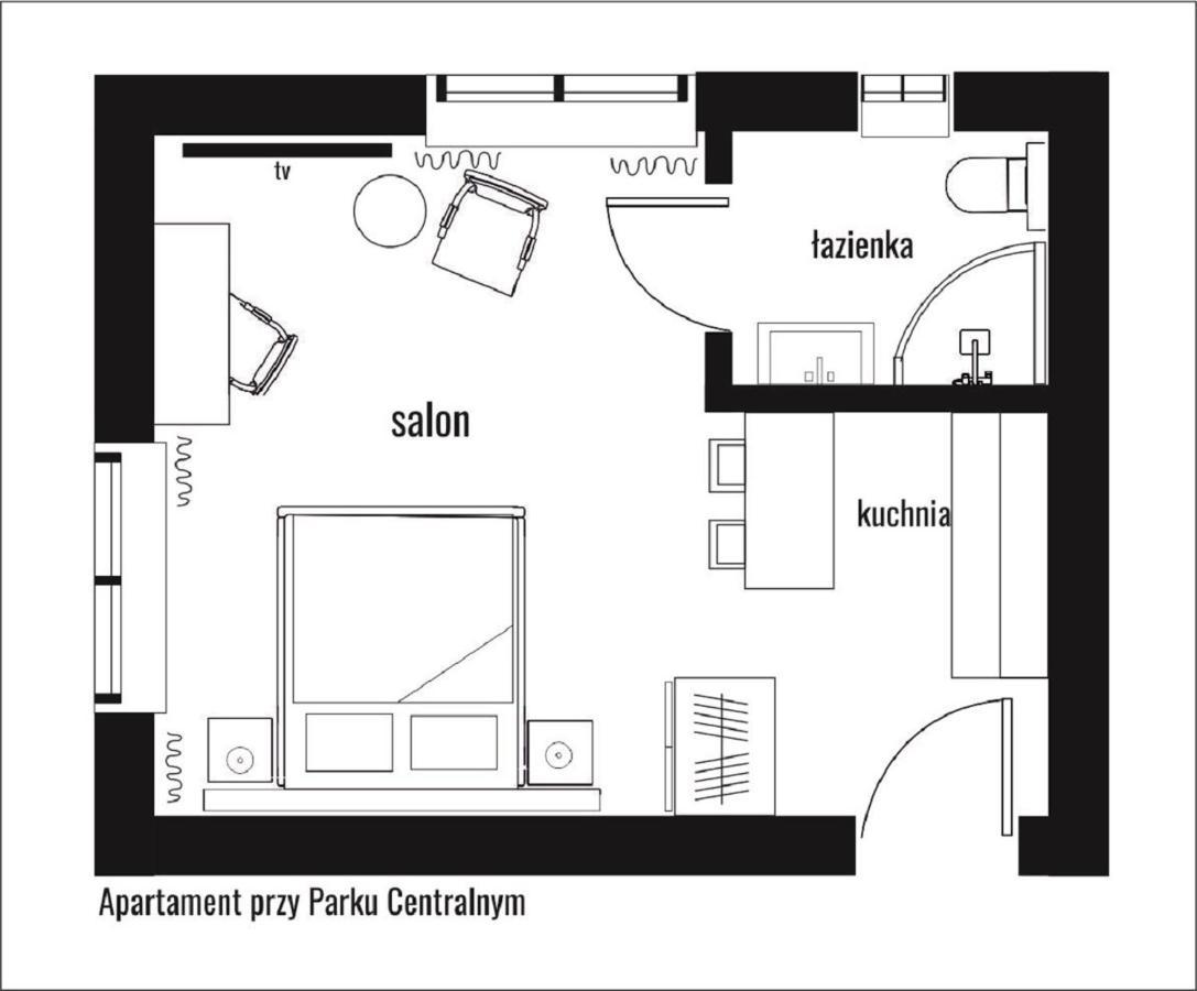 Dk Premium Przy Parku Centralnym Olsztyn  Esterno foto